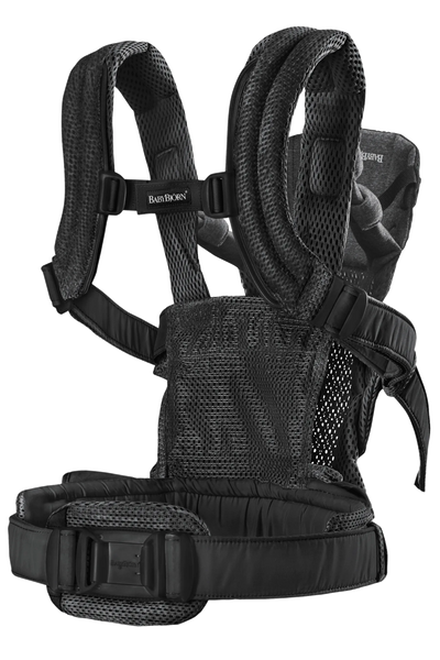 BabyBjorn Baby Carrier Harmony, 3D Mesh - Black - Swanky Boutique