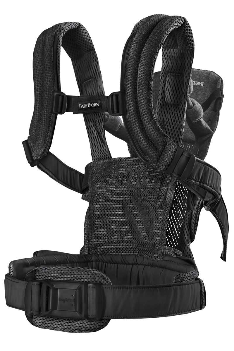 BabyBjorn Baby Carrier Harmony, 3D Mesh - Black - Swanky Boutique
