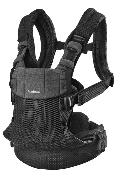 BabyBjorn Baby Carrier Harmony, 3D Mesh - Black - Swanky Boutique