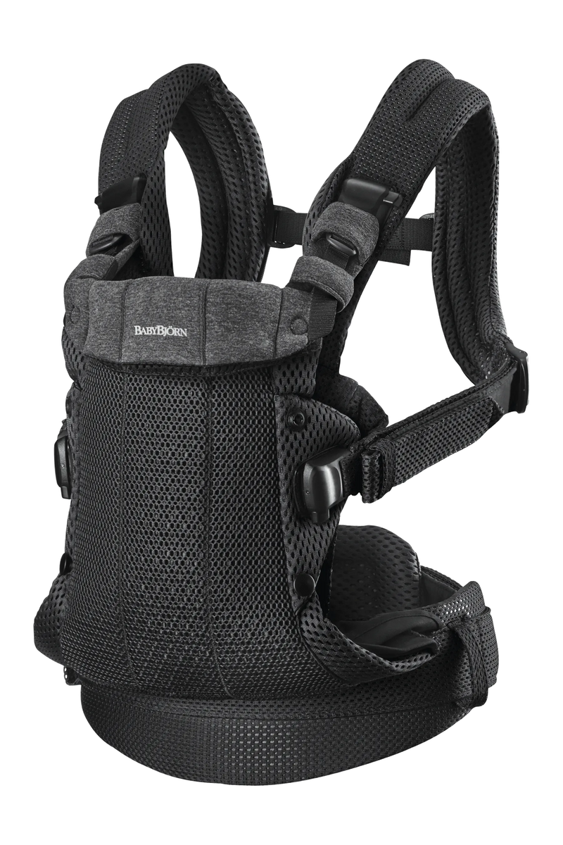 BabyBjorn Baby Carrier Harmony, 3D Mesh - Black - Swanky Boutique