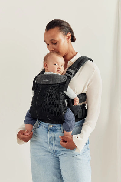 BabyBjorn Baby Carrier Harmony, 3D Mesh - Black - Swanky Boutique