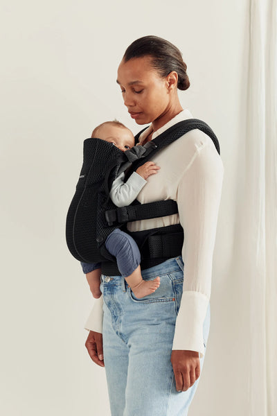 BabyBjorn Baby Carrier Harmony, 3D Mesh - Black - Swanky Boutique