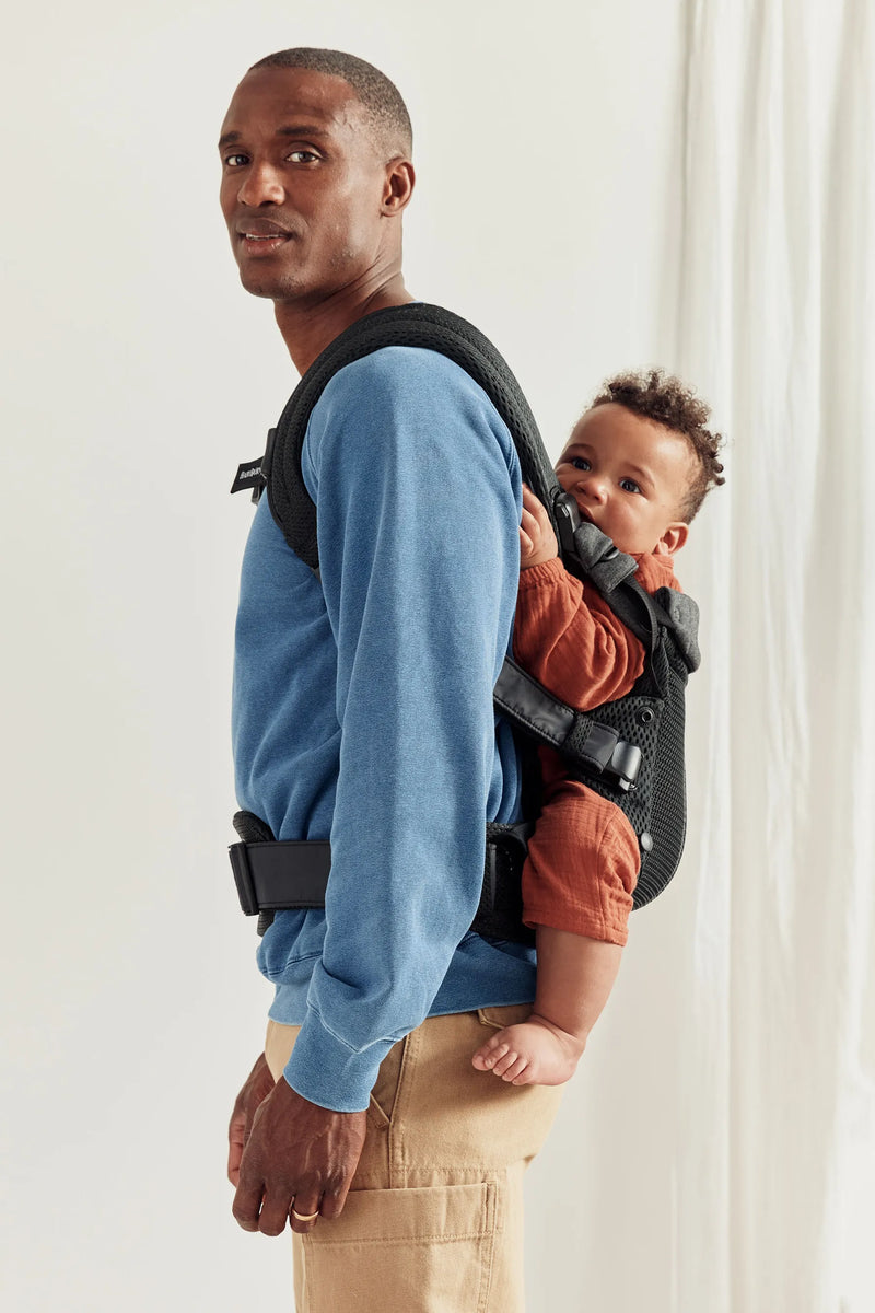 BabyBjorn Baby Carrier Harmony, 3D Mesh - Black - Swanky Boutique