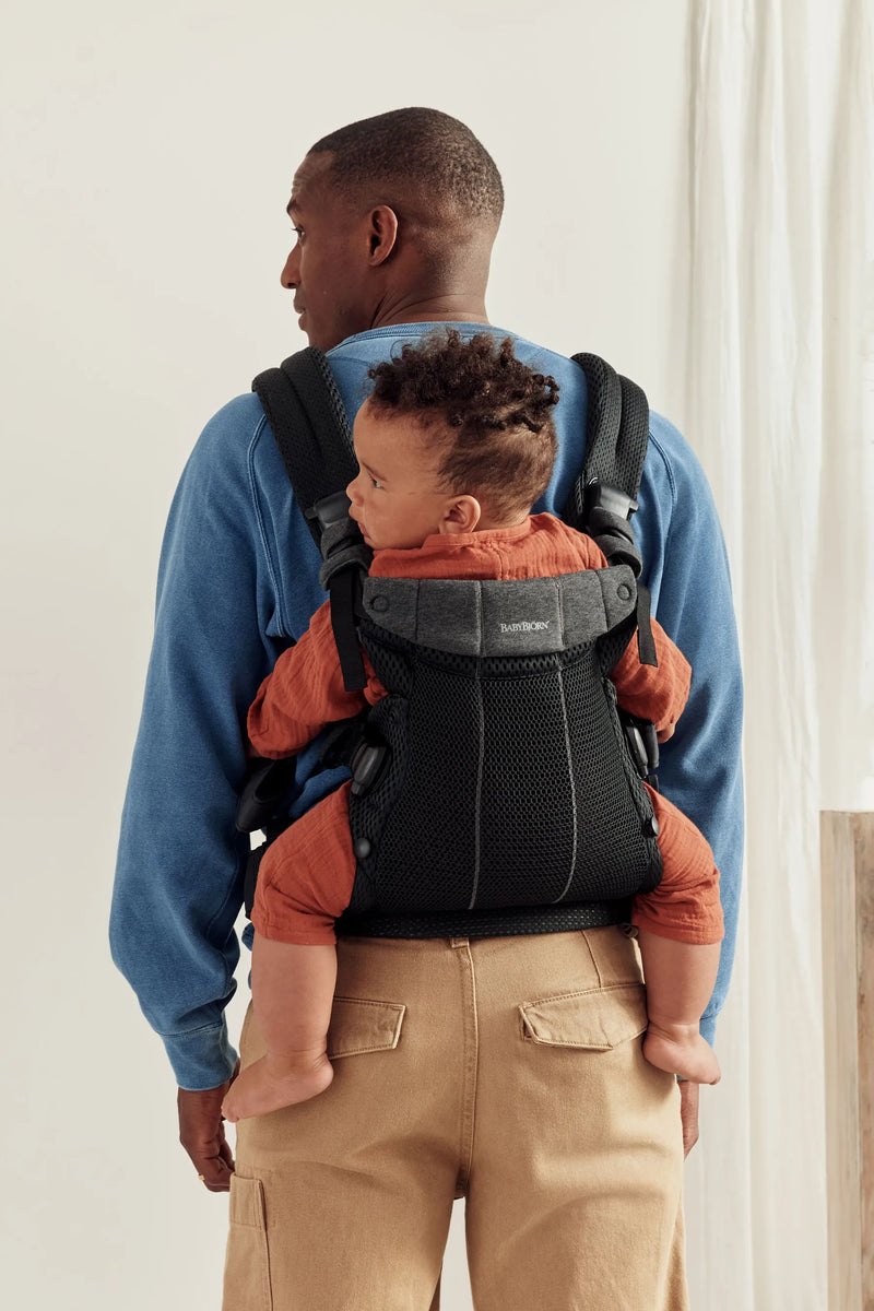 BabyBjorn Baby Carrier Harmony, 3D Mesh - Black - Swanky Boutique