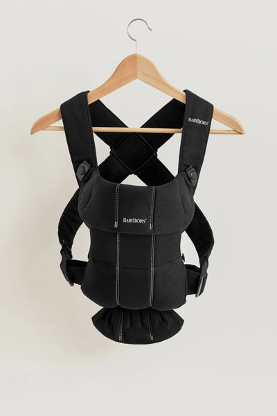 BabyBjorn Baby Carrier Mini, Woven, Black - Swanky Boutique