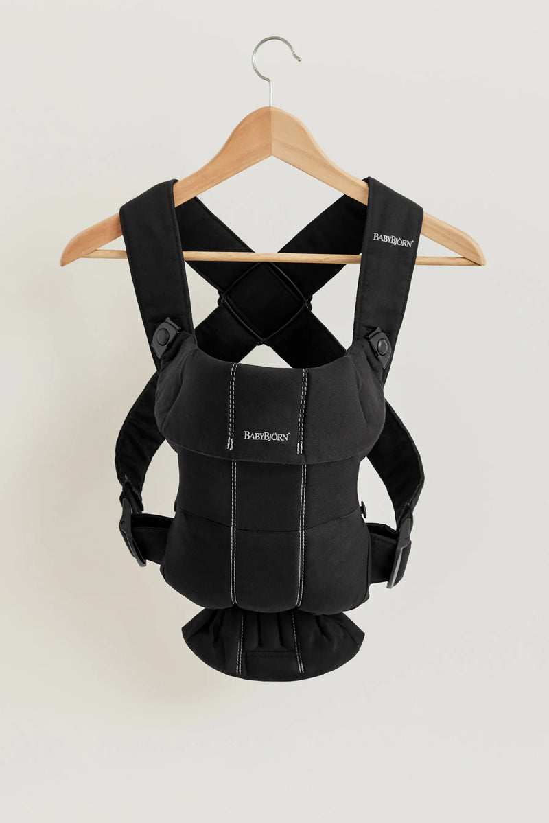 BabyBjorn Baby Carrier Mini, Woven, Black - Swanky Boutique