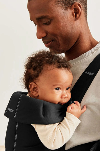 BabyBjorn Baby Carrier Mini, Woven, Black - Swanky Boutique