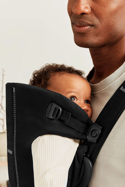 BabyBjorn Baby Carrier Mini, Woven, Black - Swanky Boutique