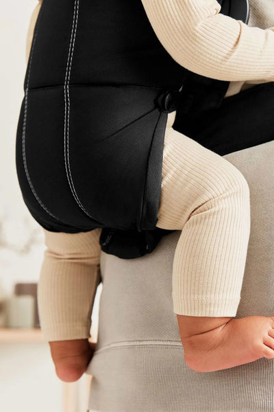 BabyBjorn Baby Carrier Mini, Woven, Black - Swanky Boutique