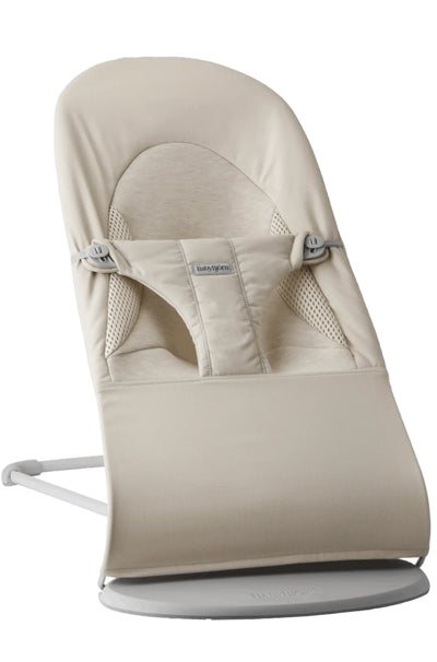 BabyBjorn Bouncer Balance Soft, Woven/Jersey, Tri-Fabric,
Light beige - Swanky Boutique