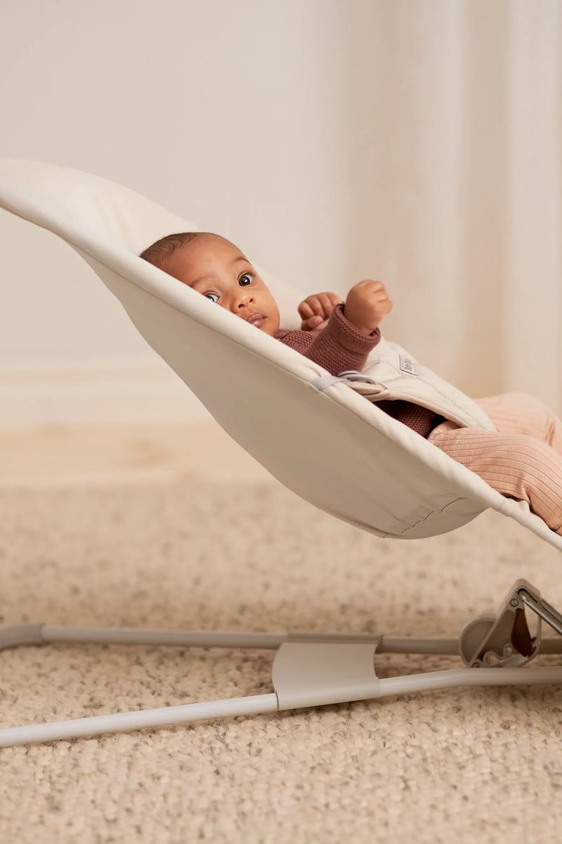 BabyBjorn Bouncer Balance Soft, Woven/Jersey, Tri-Fabric,
Light beige - Swanky Boutique