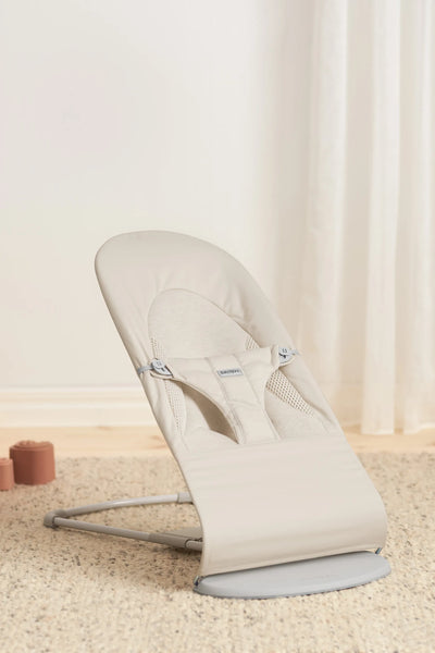 BabyBjorn Bouncer Balance Soft, Woven/Jersey, Tri-Fabric,
Light beige - Swanky Boutique