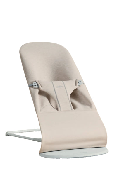 BabyBjorn Bouncer Bliss | 3D Jersey - Light Beige - Swanky Boutique