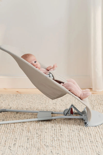 BabyBjorn Bouncer Bliss | 3D Jersey - Light Beige - Swanky Boutique