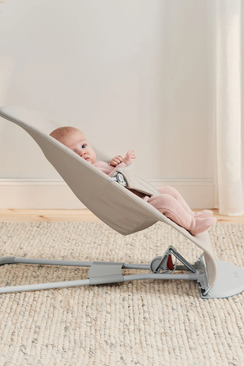 BabyBjorn Bouncer Bliss | 3D Jersey - Light Beige - Swanky Boutique