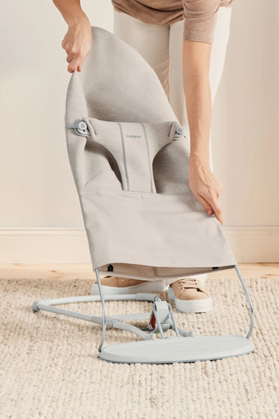 BabyBjorn Bouncer Bliss | 3D Jersey - Light Beige - Swanky Boutique