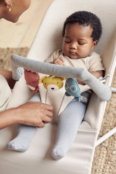 BabyBjorn Bouncer Bliss | 3D Jersey - Light Beige - Swanky Boutique