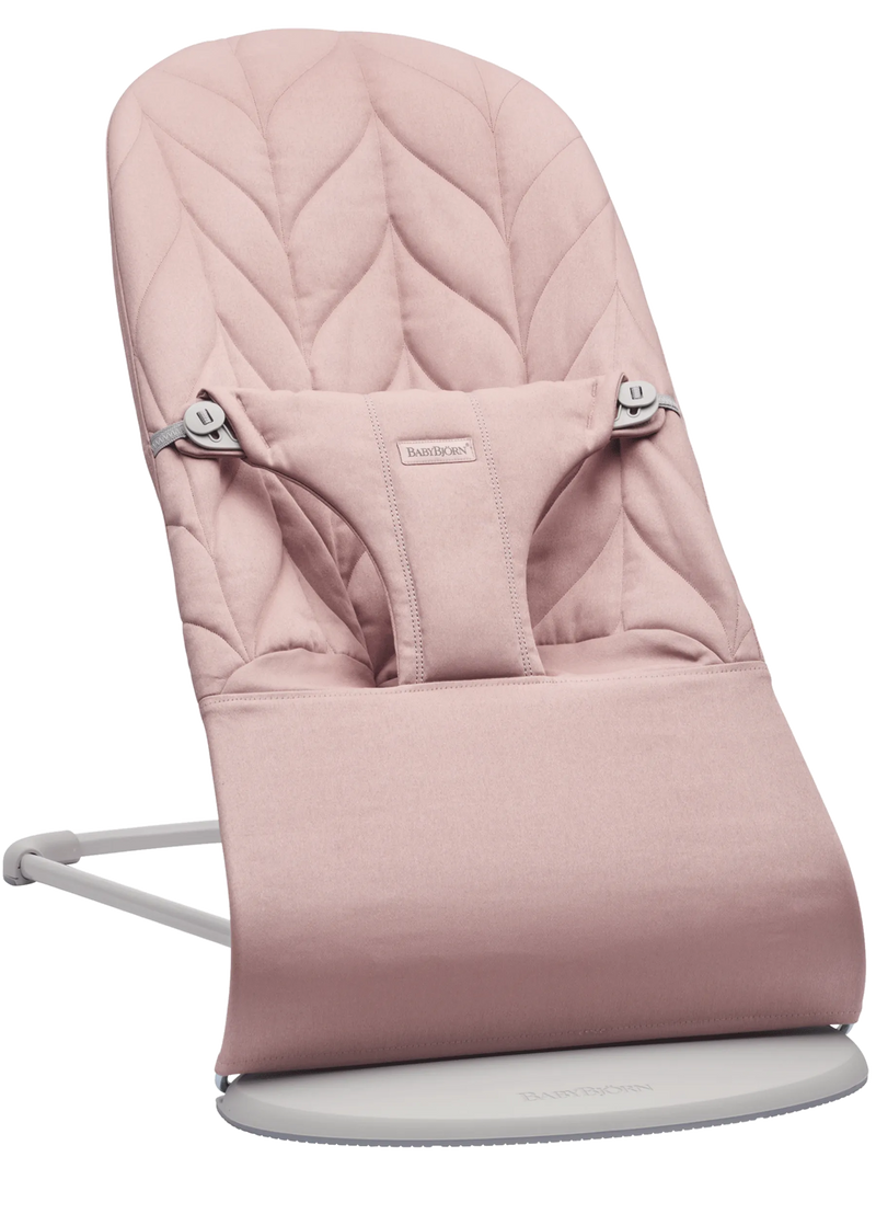 Bouncer Bliss | Woven, Petal Quilt - Dusty Pink - Swanky Boutique