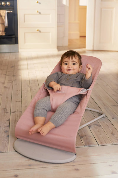 Bouncer Bliss | Woven, Petal Quilt - Dusty Pink - Swanky Boutique