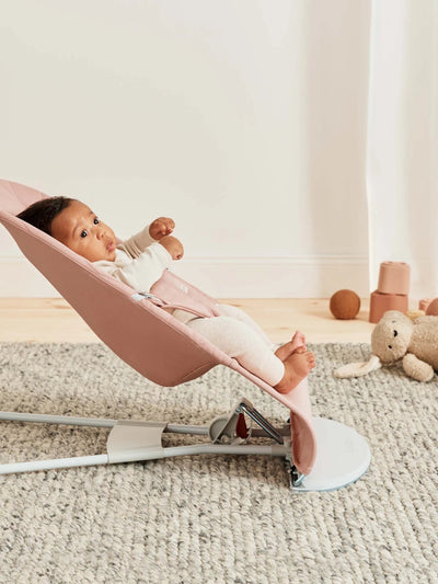 Bouncer Bliss | Woven, Petal Quilt - Dusty Pink - Swanky Boutique