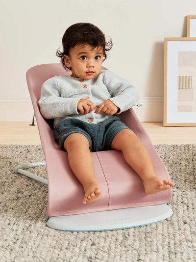 Bouncer Bliss | Woven, Petal Quilt - Dusty Pink - Swanky Boutique