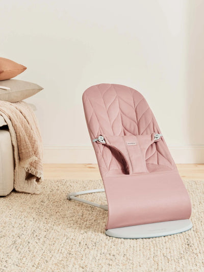 Bouncer Bliss | Woven, Petal Quilt - Dusty Pink - Swanky Boutique
