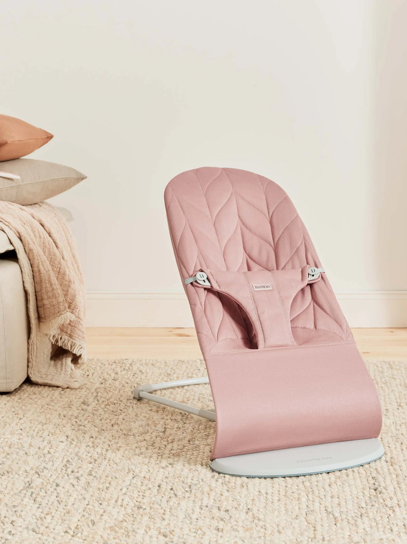 Bouncer Bliss | Woven, Petal Quilt - Dusty Pink - Swanky Boutique