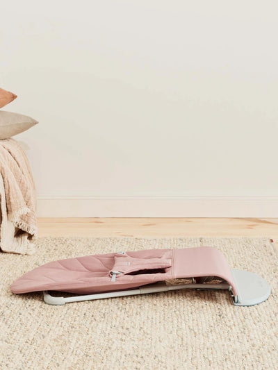 Bouncer Bliss | Woven, Petal Quilt - Dusty Pink - Swanky Boutique