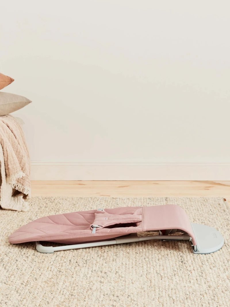 Bouncer Bliss | Woven, Petal Quilt - Dusty Pink - Swanky Boutique