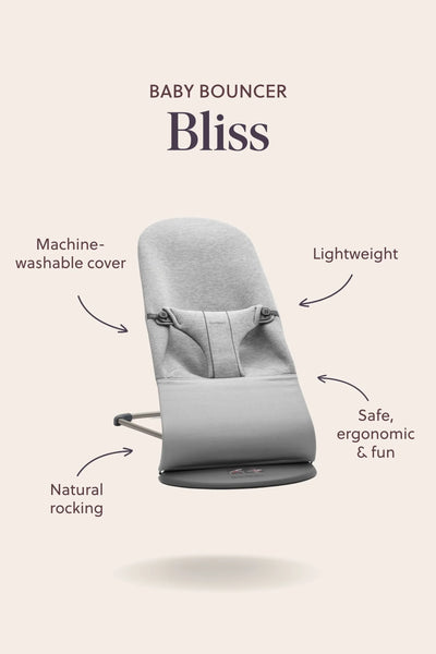 Bouncer Bliss | Woven, Petal Quilt - Dusty Pink - Swanky Boutique