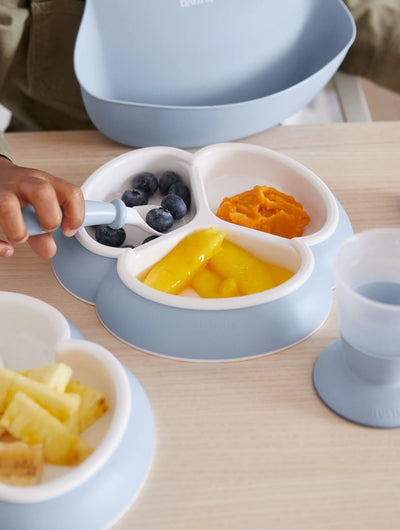 BabyBjorn Dinnerware Set, 8 pcs, Powder Blue - Swanky Boutique