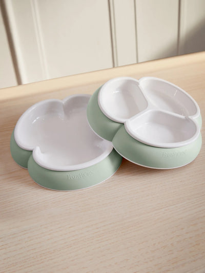 BabyBjorn Dinnerware Set, 8 pcs - Powder Green - Swanky Boutique