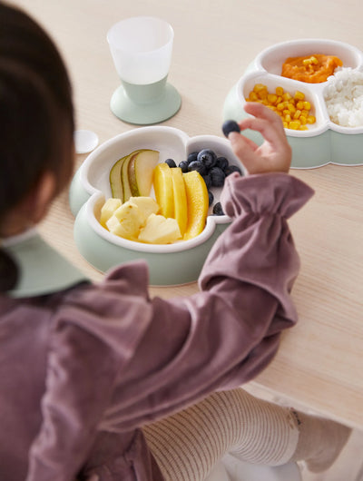 BabyBjorn Dinnerware Set, 8 pcs - Powder Green - Swanky Boutique