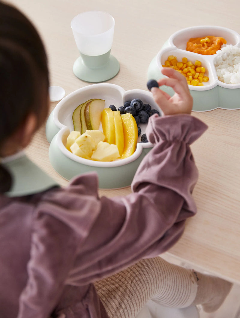 BabyBjorn Dinnerware Set, 8 pcs - Powder Green - Swanky Boutique