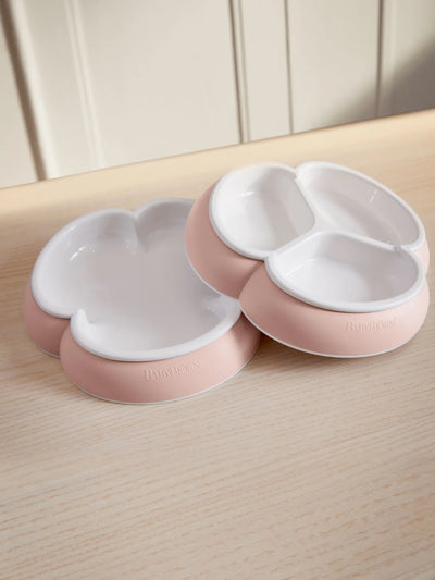 BabyBjorn Dinnerware Set, 8 pcs, Powder Pink - Swanky Boutique