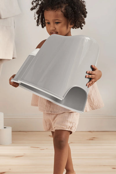 BabyBjorn Potty Chair Grey White - Swanky Boutique
