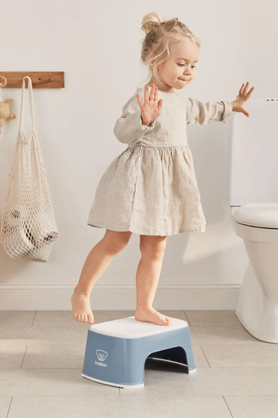 BabyBjorn Step Stool Deep Blue White - Swanky Boutique