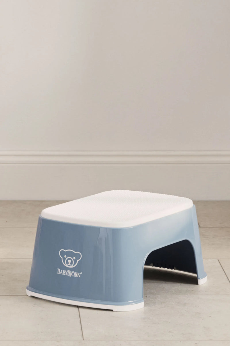 BabyBjorn Step Stool Deep Blue White - Swanky Boutique