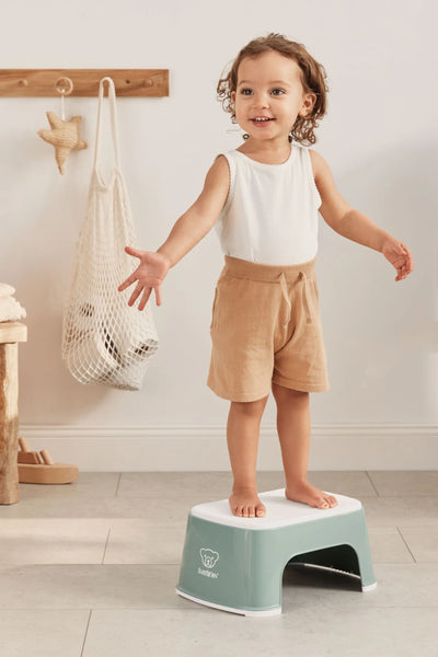 BabyBjorn Step Stool Powder Pink White - Swanky Boutique