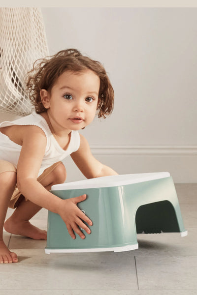 BabyBjorn Step Stool Powder Pink White - Swanky Boutique