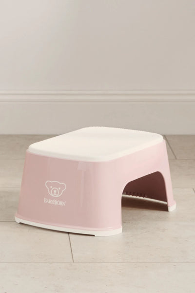 BabyBjorn Step Stool Powder Pink White - Swanky Boutique