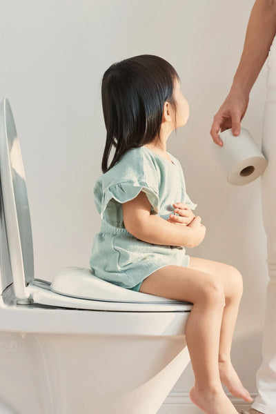 BabyBjorn Toilet Training Seat  White Grey - Swanky Boutique
