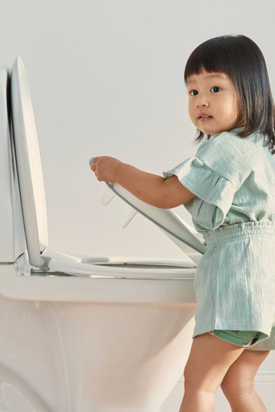 BabyBjorn Toilet Training Seat  White Grey - Swanky Boutique