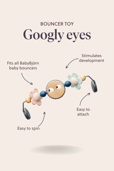 Toy Bar for BabyBjorn Bouncer - Googly Eyes