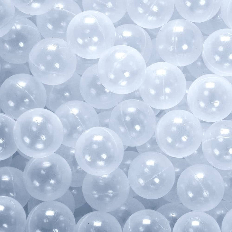 Ball Pit Balls, Pack of 100 Balls - Transparent
