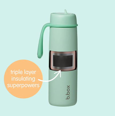 Bbox 690mL Insulated Flip Top Bottle - lagoon - Swanky Boutique 