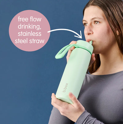 Bottle 690ml, Insulated Flip Top - Lagoon Light Blue