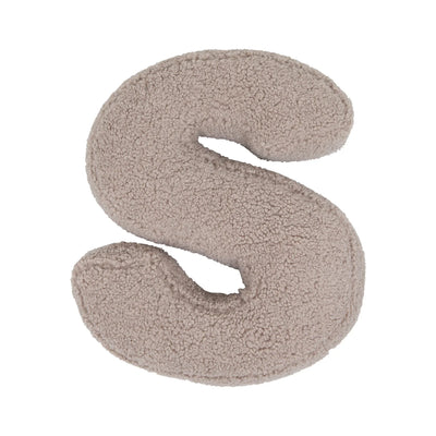 Betty's Home Boucle Letter Cushion S Mocha - Swanky Boutique