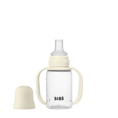 Bibs - Baby Sippy Bottle Spout 150ml Silicone - Ivory - Swanky Boutique Malta 