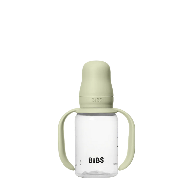 Bibs - Baby Sippy Bottle Spout 150ml Silicone - Sage - Swanky Boutqiue Malta